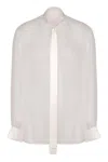 Dolce & Gabbana White Silk Shirt In White