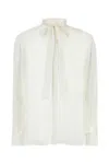 Dolce & Gabbana Silk Shirt In White