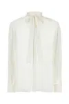 Dolce & Gabbana Silk Shirt In White