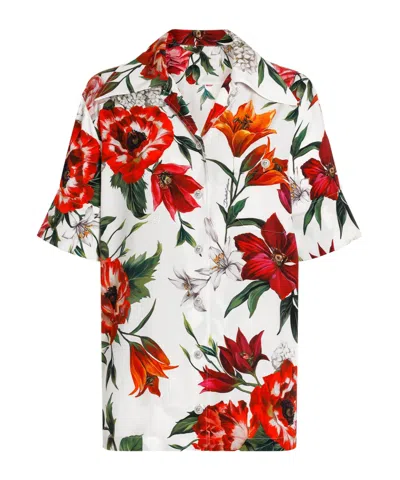 DOLCE & GABBANA SILK SHIRT