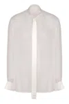 Dolce & Gabbana Silk Shirt In White