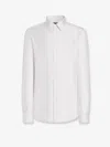 Dolce & Gabbana White Regular Solid Shirt In White