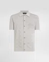 Dolce & Gabbana Silk Shirt With Dg Openwork