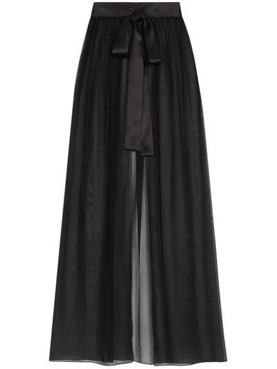 DOLCE & GABBANA SILK SKIRT