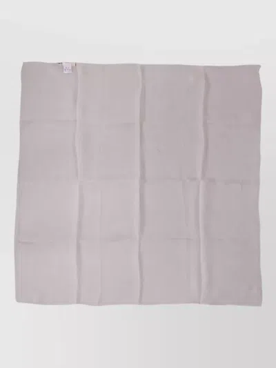 Dolce & Gabbana Silk Square Scarf In Pink