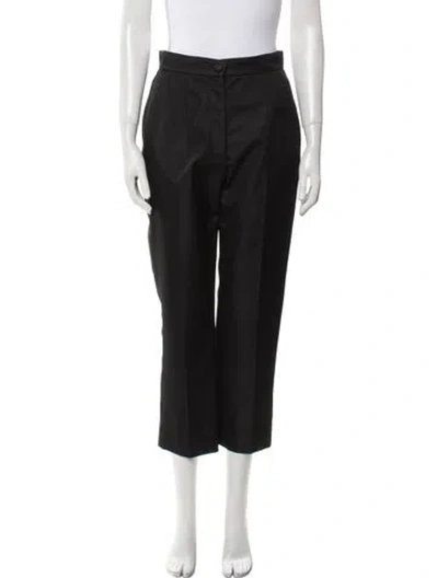 Pre-owned Dolce & Gabbana Silk Straight Leg Pants In Multi