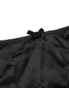 Dolce & Gabbana Silk Stretch Brief In Black