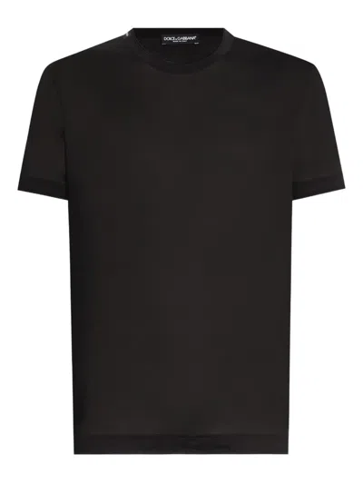 DOLCE & GABBANA SILK T-SHIRT