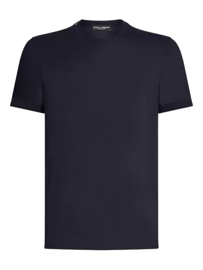 DOLCE & GABBANA SILK T-SHIRT