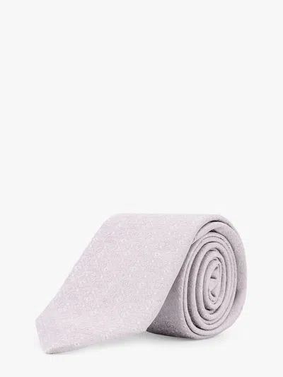 Dolce & Gabbana Silk Tie In White