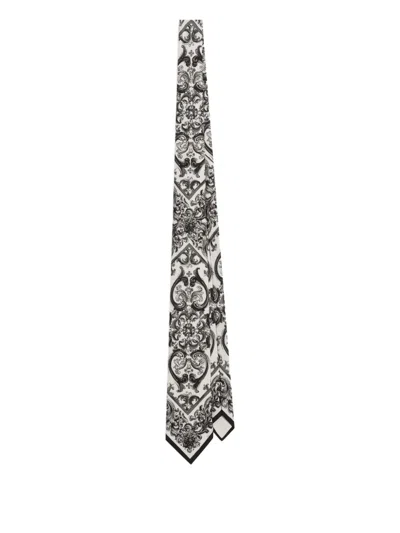 Dolce & Gabbana Majolica-print Silk Twill Tie