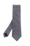 Dolce & Gabbana Silk Tie In Gray