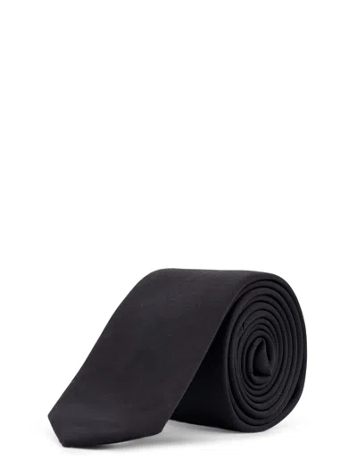 Dolce & Gabbana Silk Tie In Black