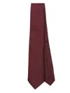 Dolce & Gabbana Silk Tie In Red