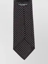 Dolce & Gabbana Silk Tie With Geometric Pattern Design