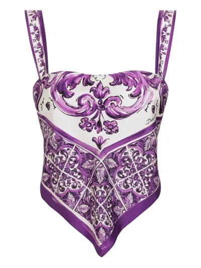 Dolce & Gabbana Silk Top