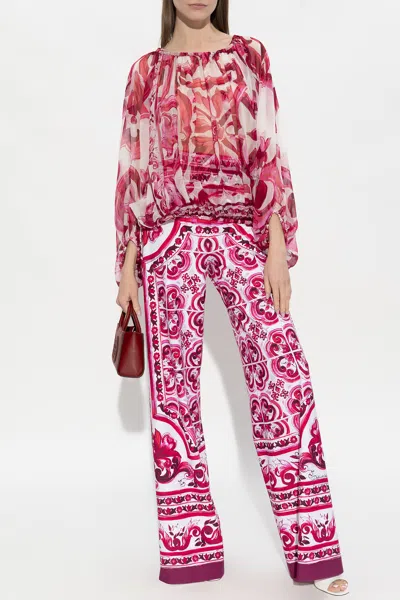 DOLCE & GABBANA DOLCE & GABBANA SILK TOP