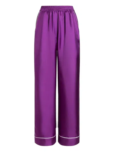 Dolce & Gabbana Silk Trousers