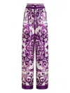 Dolce & Gabbana Silk Trousers