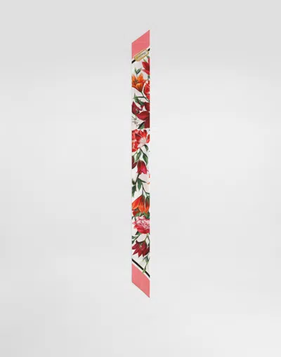 DOLCE & GABBANA SILK TWILL BANDEAU