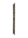 Dolce & Gabbana Silk Twill Bandeau In Multi
