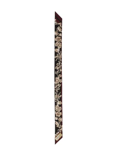 DOLCE & GABBANA DOLCE & GABBANA SILK TWILL BANDEAU