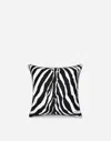 Dolce & Gabbana Silk Twill Cushion Small Multicolor Unisex Onesize In Multicolor