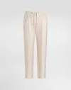 Dolce & Gabbana Silk Twill Jogging Trousers