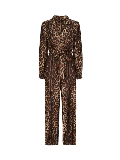 Dolce & Gabbana Silk Twill Pajama Suit