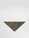 Dolce & Gabbana Silk Twill Stole In Multi