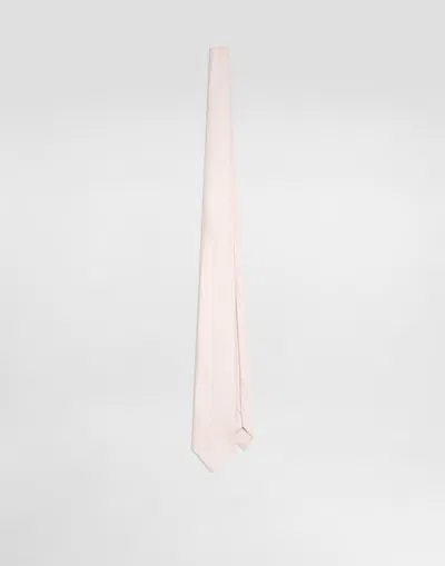Dolce & Gabbana Cravatta Pala 8 In Pink