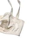 Dolce & Gabbana Silk Underwire Balconette Bra In White