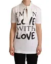 Dolce & Gabbana Silk-blend T-shirt In White