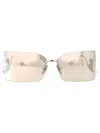 Dolce & Gabbana Silver Metal Sunglasses In Metallic