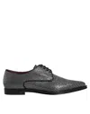 Dolce & Gabbana Silver Polyurethane Derby Formal Dress Shoes In Multi