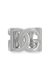 Dolce & Gabbana Silver-tone Chunky Logo Ring