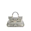 Dolce & Gabbana Silver Tote Bags