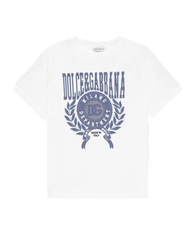 Dolce & Gabbana Simple T-shirt In White