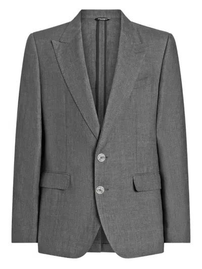 DOLCE & GABBANA SINGLE-BREASTED BLAZER