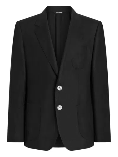 DOLCE & GABBANA SINGLE-BREASTED BLAZER