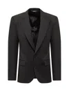 Dolce & Gabbana Single-breasted Blazer In Black
