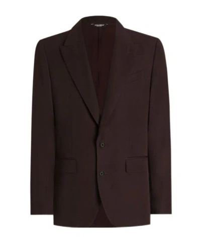 Dolce & Gabbana Single-breasted Blazer In Black