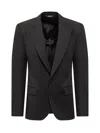 Dolce & Gabbana Single-breasted Blazer In Black