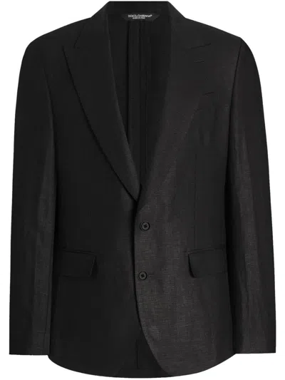 DOLCE & GABBANA SINGLE-BREASTED BLAZER