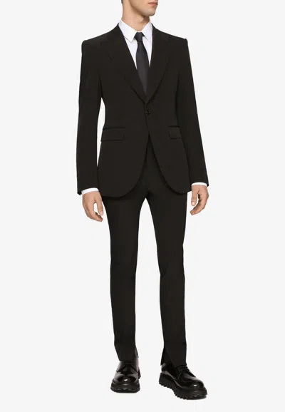 Dolce & Gabbana Single-breasted Blazer In Black