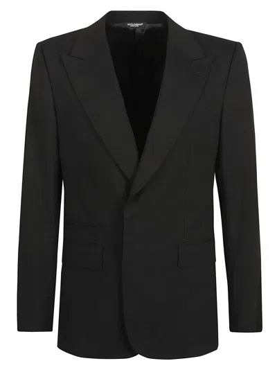 Dolce & Gabbana Single-breasted Blazer In Black