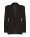 Dolce & Gabbana Single-breasted Blazer In Black