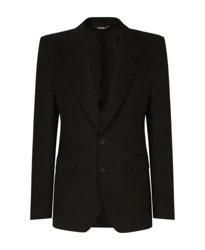 Dolce & Gabbana Single-breasted Blazer In Black