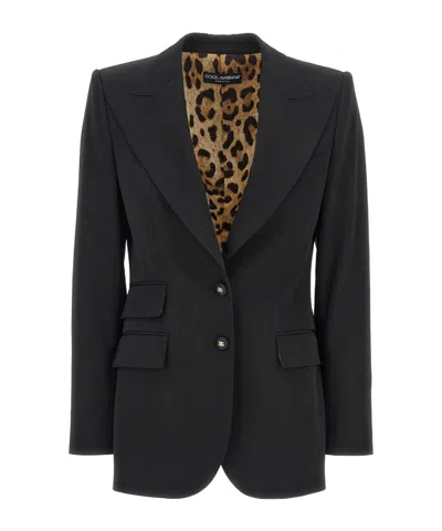 DOLCE & GABBANA DOLCE  GABBANA SINGLE-BREASTED BLAZER