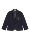 Dolce & Gabbana Single-breasted Blazer In Blue